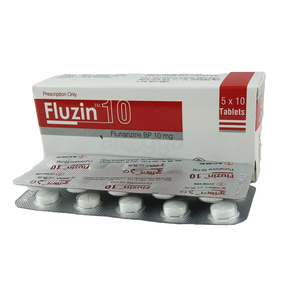 Tablet Fluzin 10 mg (50 pcs)